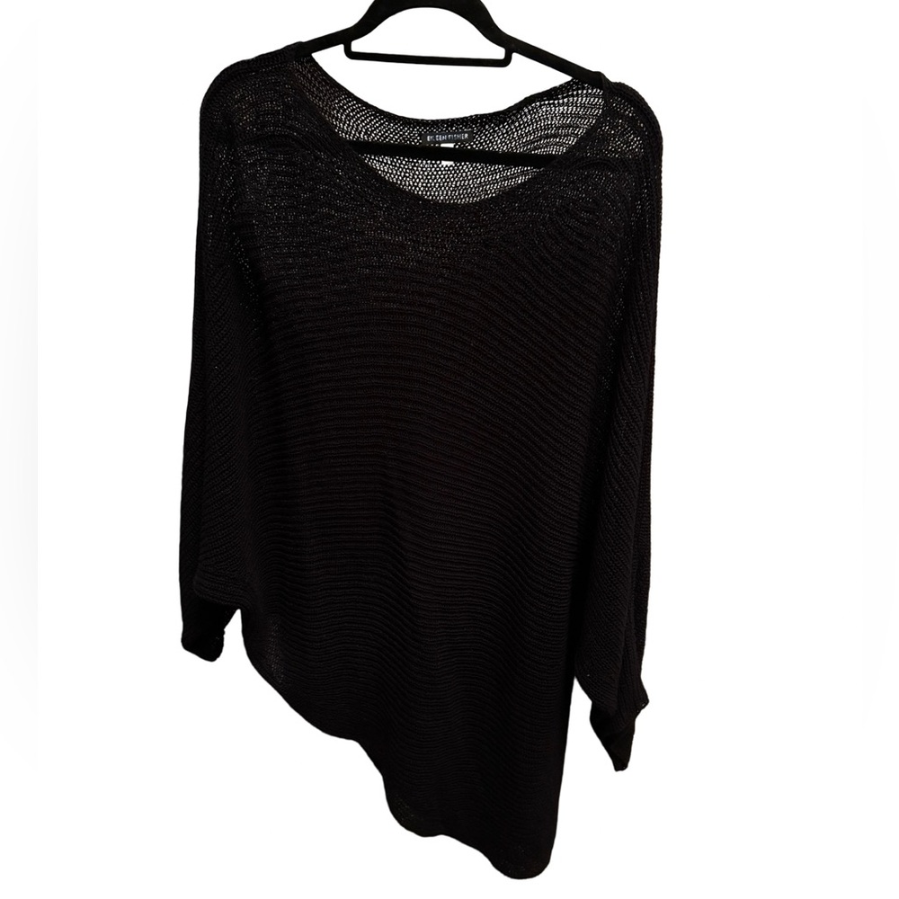 NWOT Eileen Fisher One Size Open-Knit Pullover/Cape Sweater